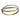 David Yurman Two Row Crossover Bracelet Sterling Silver 18K Yellow Gold