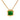 Vintage 20K Jade Dragon Pendant Necklace Yellow Gold