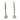 Edwardian Diamond Drop Earrings in Platinum-Topped 14K Yellow Gold
