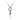 Art Deco Style Old European Cut Diamond Pendant Necklace ~4.3ctw