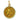 French Saint Therese Charm Pendant Pearl Accents 18K Yellow Gold Art Nouveau