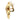 Bulgari Doppio Cuore Earrings 18k Yellow Gold Heart Motif Dangle Earrings