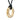 Chopard Happy Diamonds Pendant Necklace 18K Yellow Gold 925 Clasp