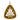 Cartier Triangular Pendant Necklace in 18K Yellow Gold 1970