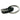 Cartier Ceramic Trinity Ring Vintage 18k White Gold Platinum Size 46