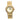 Vintage Boucheron Diamond Bracelet Watch in 18K Yellow Gold with Pavé Bezel