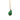 Vintage 14K Raw Emerald Pendant Necklace 20" ~9.6ctw Emerald