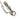 Art Deco Platinum Watch chain Bezel Set Diamond Link Necklace 17.5" Circa 1920s