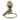 Cartier Snoopy Articulated Keychain in Sterling Silver