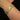 Masriera 18K Diamond Bracelet Plique A Jour Leaf Motif Yellow Gold Size 6.75