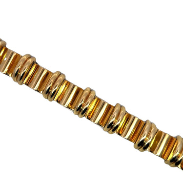 Tiffany & Co. Retro Chunky Tank Bracelet in 14K Yellow Gold