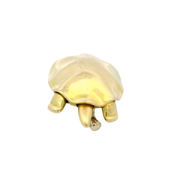 Pomellato Articulated Turtle Brooch 18K Yellow Gold