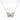 Vintage Hammerman Brothers Butterfly Necklace with Turquoise, Diamonds & Figaro