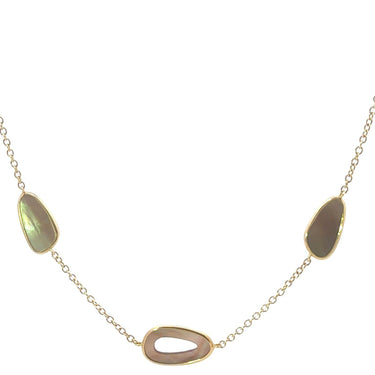 Ippolita Mother of Pearl Rock Candy Necklace in 18K Yellow Gold 18"