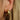 Vintage Diamond Huggie Hoop Earrings 18K Yellow Gold ~0.8ctw VS Diamonds