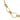Verdura Toggle Necklace Bracelet Rope Knot Link 18K Yellow Gold 18" Length