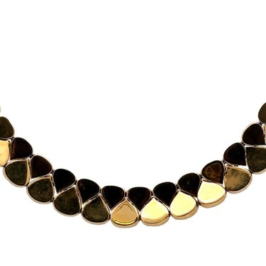 Chaumet Paris Retro French Heavy Choker Necklace in 18 Karat Yellow Gold