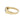 Vintage Three Stone Diamond Gypsy Ring 14K Yellow Gold ~1.15 Carats Total Sz 8.5