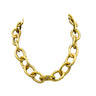 Oval Link Gold Necklace 14K Yellow Gold 18.5" 56.1 Grams