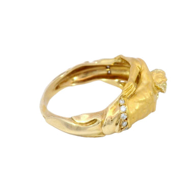 Lady's Carrera y Carrera Eden Ring in 18K Gold with Diamonds