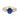 Vintage Natural Sapphire and Diamond Band Ring in 14K Yellow Gold 3.71ctw