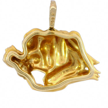 Carrera y Carrera Erotic Intertwined Couple Pendant in 18K Yellow Gold