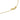 Garavelli Italian Flower Necklace 18k Yellow Gold and Diamonds 16" Length