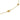 Garavelli Italian Flower Necklace 18k Yellow Gold and Diamonds 16" Length