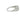 Art Deco Platinum Filigree Double Diamond Engagement Stack Ring