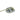 French Art Deco Stickpin Blue Sapphire Diamond 18K White Gold