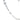Diamond by the Yard Necklace Modern 18K White Gold ~27.69ctw Diamonds 32" Length