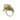 Estate Cougar Leopard Ring ~3ctw Diamond Vintage Estate 14K Yellow Gold