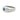 Vintage Three Stone Gypsy Ring with Sapphire and Diamonds in 14K White Gold