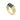 Van Cleef & Arpels Invisibly Set Sapphire Diamond Stacker Ring 18K Yellow Gold