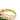 Emerald Baguette Cut Diamond Dome Ring 18K