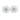 Modern Diamond Flower Earrings 18K White Gold Post Back Studs