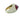 Estate 18K Heart Ring ~21ctw Rubellite and ~4.2ctw Pave Diamond in Yellow Gold