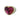 Estate 18K Heart Ring ~21ctw Rubellite and ~4.2ctw Pave Diamond in Yellow Gold