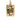 King of Hearts Charm Pendant 14K Yellow Gold Enamel King Card Vintage