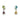 Bulgari Multi-Gem Allegra Earrings 18K White Gold Clip Ons