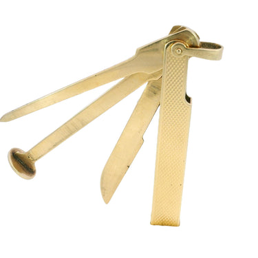 Vintage Tiffany & Co. Pipe Cleaner Tool 14K Yellow Gold
