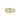 Vintage Two-Tone 18K Diamond Split Ring White and Yellow Gold Size 7