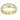 Vintage Two-Tone 18K Diamond Split Ring White and Yellow Gold Size 7