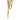 Art Nouveau Long Chain With Dog Clasp 18K Yellow Gold 60" in Length