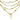 Art Nouveau Long Chain With Dog Clasp 18K Yellow Gold 60" in Length