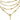 Art Nouveau Long Chain With Dog Clasp 18K Yellow Gold 60" in Length