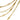 Art Nouveau Long Chain With Dog Clasp 18K Yellow Gold 60" in Length