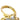 Roberto Coin Venetian Princess Flower Bypass Ring with Diamonds 18K Yellow Gold