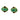 Marina B. Emerald Lucilla Clip On Earrings Black Spinel Diamonds 18K Yellow Gold