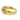 Bulgari Vintage 18K Diamond Ring Band Emerald Cut Center Yellow Gold Size 6
